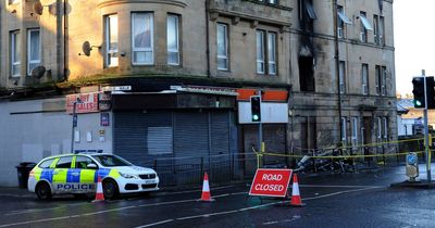 Two hospitalised as fire rips through Paisley tenement in early hours of the morning
