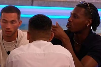 Love Island: Explosive row erupts between Shaq and Haris after beer pong kiss