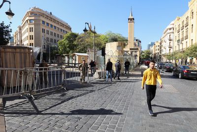 Lebanese opposition lawmakers stage sit-in to demand new president