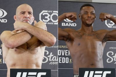 UFC 283 video: Glover Teixeira, Jamahal Hill make weight for vacant title bout
