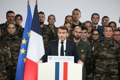 Macron boosts French military spending by over a third to 'transform' army