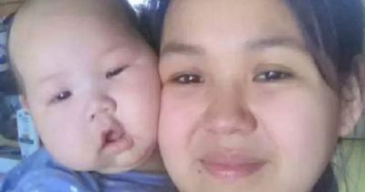 Young mum and baby mauled to death by polar bear outside school gates