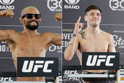UFC 283 video: Deiveson Figueiredo, Brandon Moreno make weight for historic fourth fight