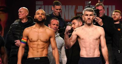 Chris Eubank Jr wears rainbow armband after "homophobic" row with Liam Smith