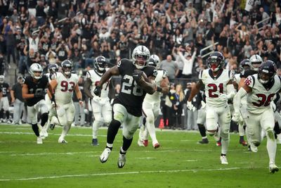 Raiders RB Josh Jacobs named fourth-most valuable running back