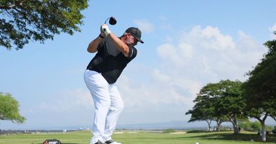 Darren Clarke rolls back the years as he surges to top in Champions Tour