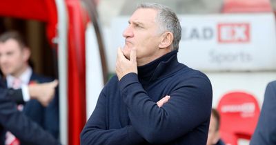 Sunderland left short in defence ahead of Middlesbrough game, admits Tony Mowbray