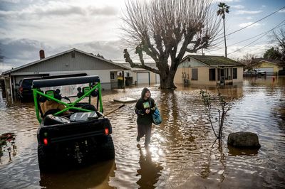 In soaked California, few homeowners have flood insurance