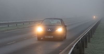 Met Office weather warning as freezing fog forecast to hit north west this weekend