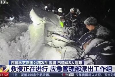 Twenty killed and 8 missing after Tibet avalanche