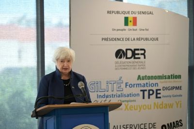 Yellen contrasts US-Africa relations with China, Russia on Senegal visit