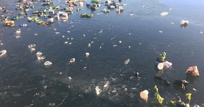Edinburgh resident ‘disgusted’ by rubbish strewn over frozen pond at beauty spot