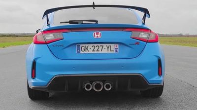 Watch The 2023 Honda Civic Type R Do An Acceleration Test