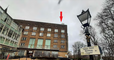 'Not very nice' Glasgow Uni building to get mobile equipment placed on roof