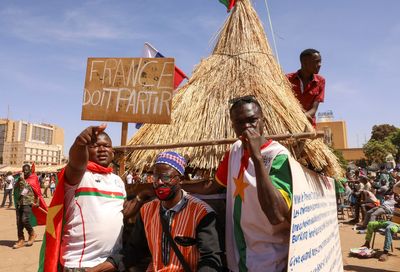 Hundreds join anti-France protest in Burkina Faso capital