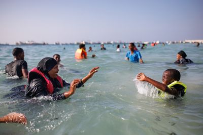 Friday at the beach in Mogadishu: Optimism shines through despite Somalia's woes