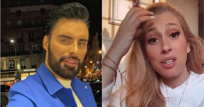 Stacey Solomon says 'love you' to Rylan Clark as he makes change after seeking her sister's help