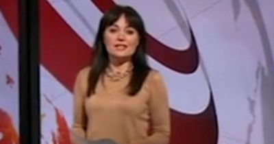 BBC newsreader forced to chase the camera live on air after technical blunder
