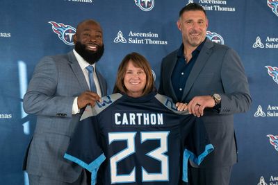 What Titans GM Ran Carthon said at introductory press conference