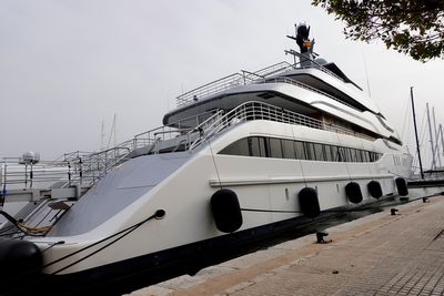 U.S. charges two men with facilitating sanctions evasion of Russian oligarch's yacht