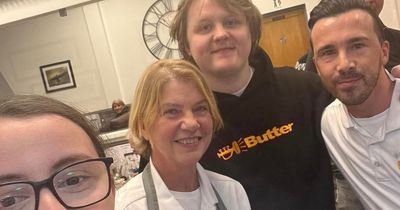 Lewis Capaldi delights North Shields chippy workers after popping in for dinner