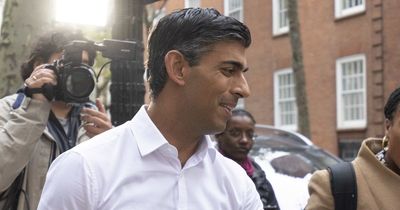 Rishi Sunak slapped with police fine for not wearing seatbelt in moving car