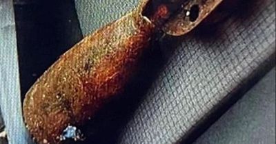 Street cleaners spark evacuation after driving to tip with suspected unexploded bomb strapped into their van's front seat