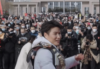 Video: UFC champion Zhang Weili receives massive welcome in return to China