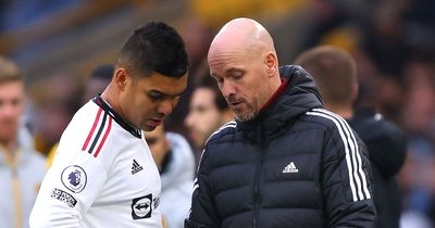 Erik ten Hag can use wildcard Manchester United tactics to 'replace' Casemiro