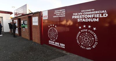 Linlithgow Rose's Scottish Cup tie with Championship side falls foul of weather