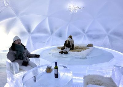 Hokkaido ice hotel reopens for brief winter run