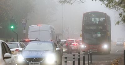 Met Office issues freezing fog warnings for large swathes of UK as travel chaos feared