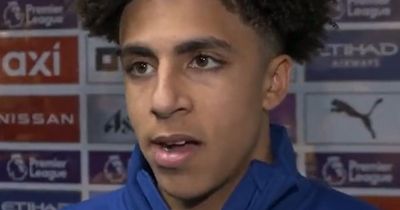 Rico Lewis details Kyle Walker advice as pair enjoy healthy Man City competition