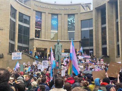 MPs join hundreds protesting against gender bill block in Glasgow