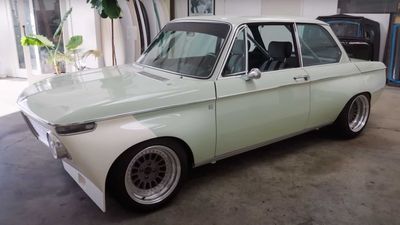 Carbon Fiber BMW 1602 Is Hand-Sculpted By A Surfboard Shaper