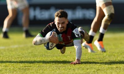 Nick David sinks Sharks to seal Champions Cup progress for Harlequins