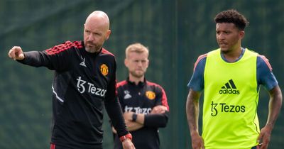 Erik ten Hag issues Jadon Sancho update and sets target for Manchester United return