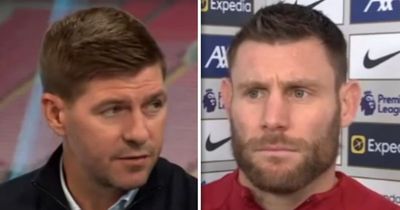 Steven Gerrard disagrees with James Milner comment after Liverpool draw with Chelsea