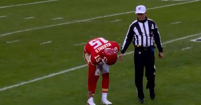 Patrick Mahomes suffers injury scare as Kansas City Chiefs sweat on quarterback