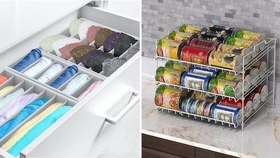 These genius things declutter the crap out of your closets, cabinets & drawers