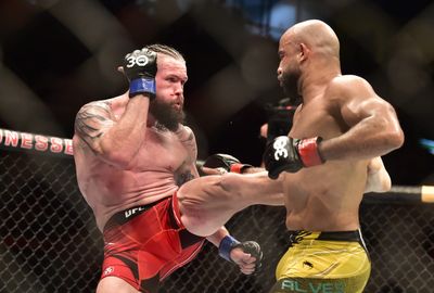 Nicolas Dalby def. Warlley Alves at UFC 283: Best photos