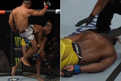 UFC 283 video: Ismael Bonfim faceplants Terrance McKinney with scintillating switch knee