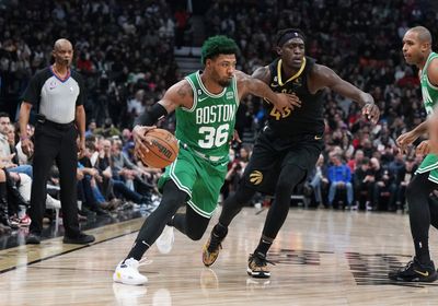 Celtics at Raptors: Boston survives the Raptors 106-104 down three starters