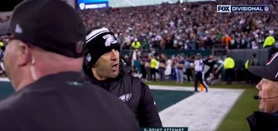 Eagles coach Nick Sirianni yelling ‘I know what the [expletive] I’m doing’ at a ref became a meme