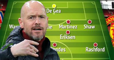 Man Utd predicted line-up vs Arsenal as Erik ten Hag decides on Casemiro replacement plan