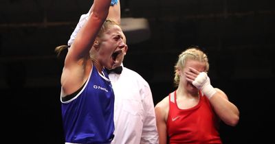 Amy Broadhurst fights back tears as she suffers shock defeat to Grainne Walsh