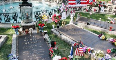 Who is buried at Graceland as Lisa Marie Presley is laid with Elvis and son moved