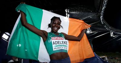 Rhasidat Adeleke sets new Irish record with brilliant run