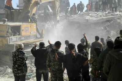 Building collapse in war-damaged Syria city kills 16