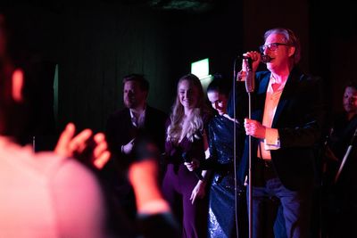 Line Of Duty’s Adrian Dunbar surprises music venue crowd with Elvis rendition